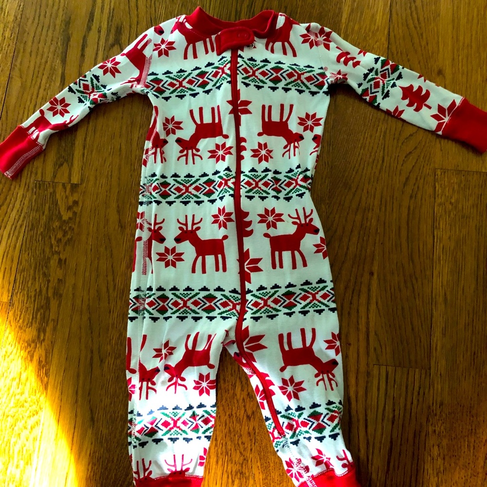 Hanna Andersson infant holiday PJ’s.